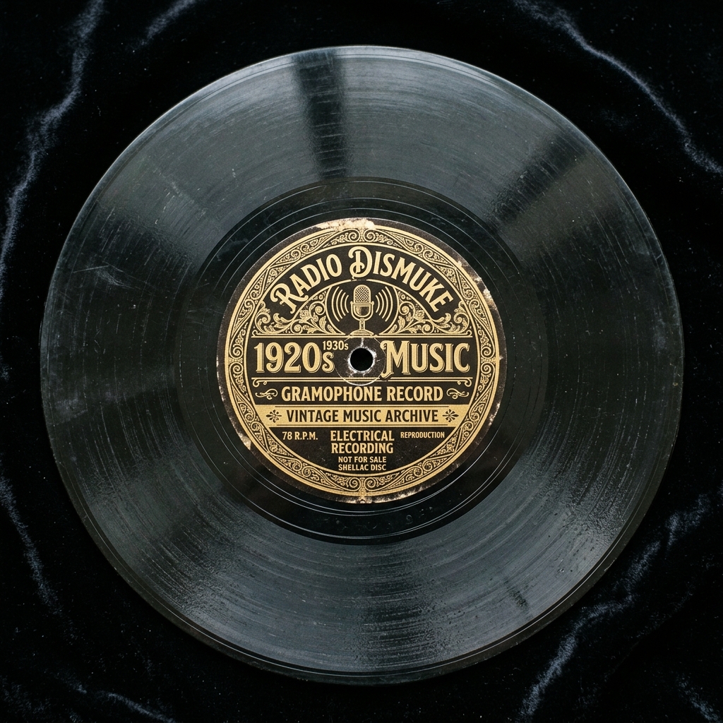 78 RPM Gramophone Record